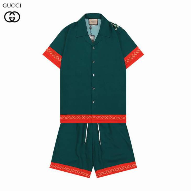 Picture of Gucci Shirt Pant Suits _SKUGucciM-3XLystQ118K3921874